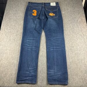 Polo Ralph Lauren Blue Jeans with Orange Details